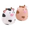 Uroczy Kreskówkowy Krowi Skarbonka Kreatywna Winylowa Skarbonka Zabawka do Oszczędzania Pieniędzy dla Dzieci Banki na Monety Ozdoby na Biurko Prezenty dla Dzieci