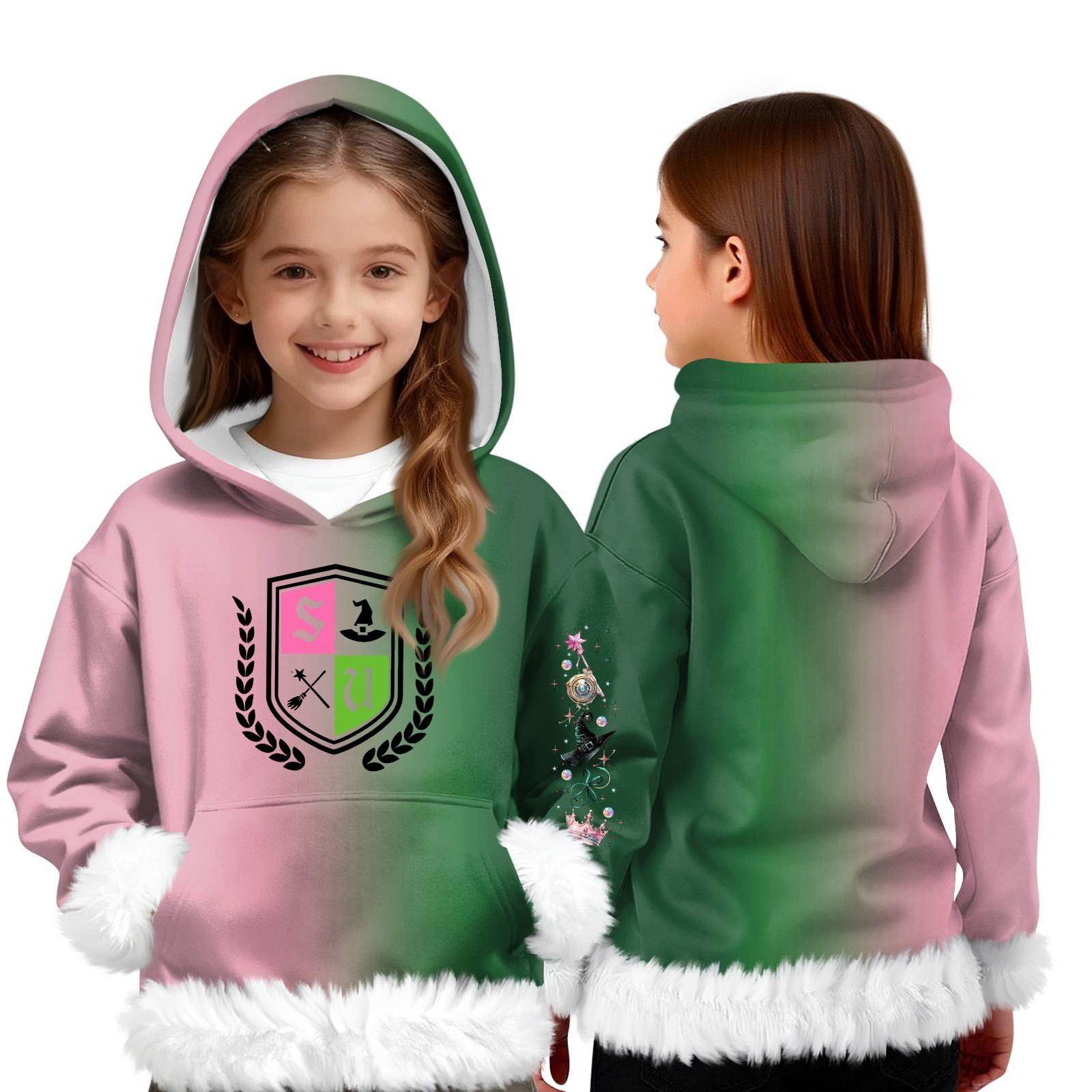 

Дитячий світшот для дівчаток і хлопчиків з довгим рукавом, легке повсякденне худі, вільний зручний світшот 120