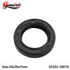 93102-20070 Oil Seal for Yamaha 2HP Outboard Engine Parsun F2.6-04010001 93102-20814 93102-20108 93109-20002 20x30x7mm