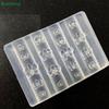 3D Silicone Nail Art Mold Relief Phalaenopsis Design DIY Manicure Transparent Template