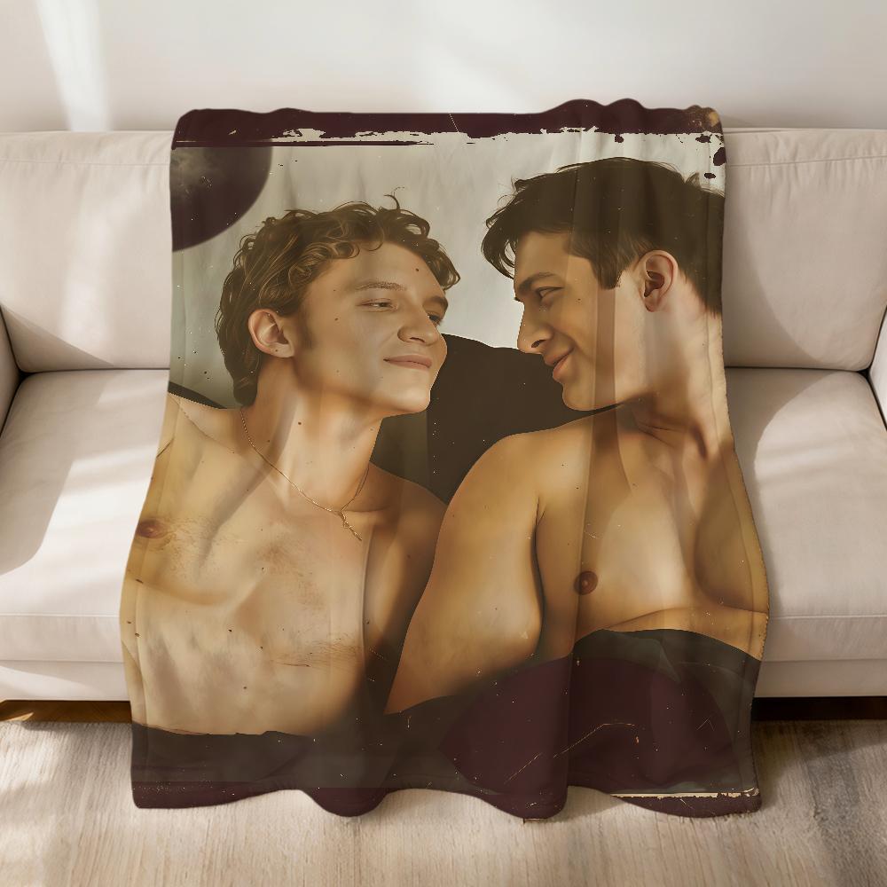 Vintage TV series h-heated rivalry Shane Ilya Flannel soft warm plush blanket sofa living room pet hogar bed home Car portable