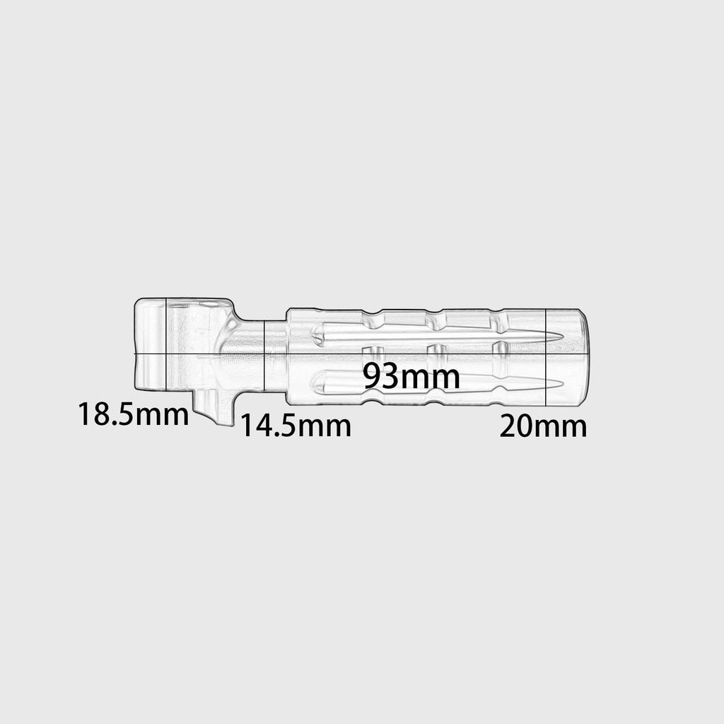 WOOGA Motorcycle Start Lever Footrest Pedal Parts Compatible with Honda Cross Cub 110 CC110 2023-2024 Hunter Cub CT125/Trail125 2020-2024 (Red)