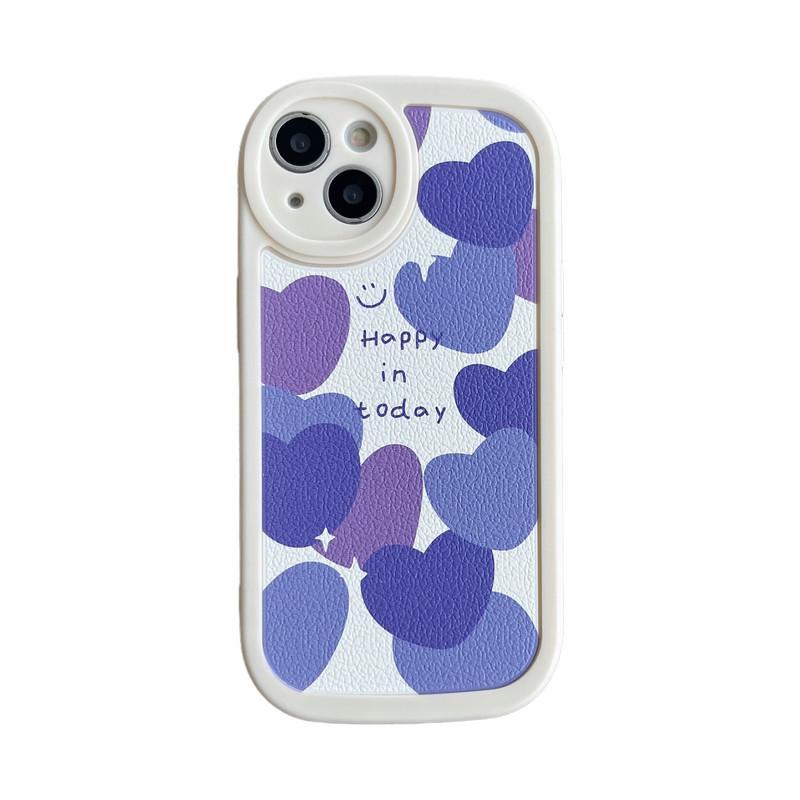 

Кожаный чехол для пар, силиконовый гибкий мягкий чехол из ТПУ, милый чехол с цветочным принтом для мобильного телефона для iPhone, Samsung, Xiaomi Xiaomi 8 Lite разноцветный