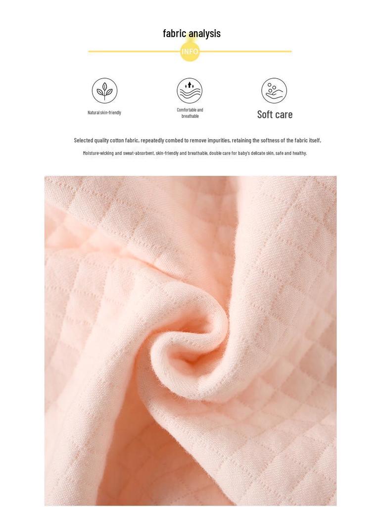 Baby Cotton-Padded Romper: Warm, Thin Cotton Crawling Suit for Boys & Girls - Perfect for Spring, Autumn, and Winter