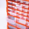 PP Hardware Storage Drawers ,39 Grids Blocks for Hardware, , Crafts, Beads, or Tools Convenient Wall