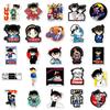 50 Japanese Anime Conan Character Waterproof Motorcycle Stickers - 50 Sheets of Creative Graffiti Style Decor.