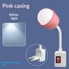 Plug In LED Night Light with Manual Switch Energy Saving Soft Eye Care Lamp for Bedroom Bedside Lighting