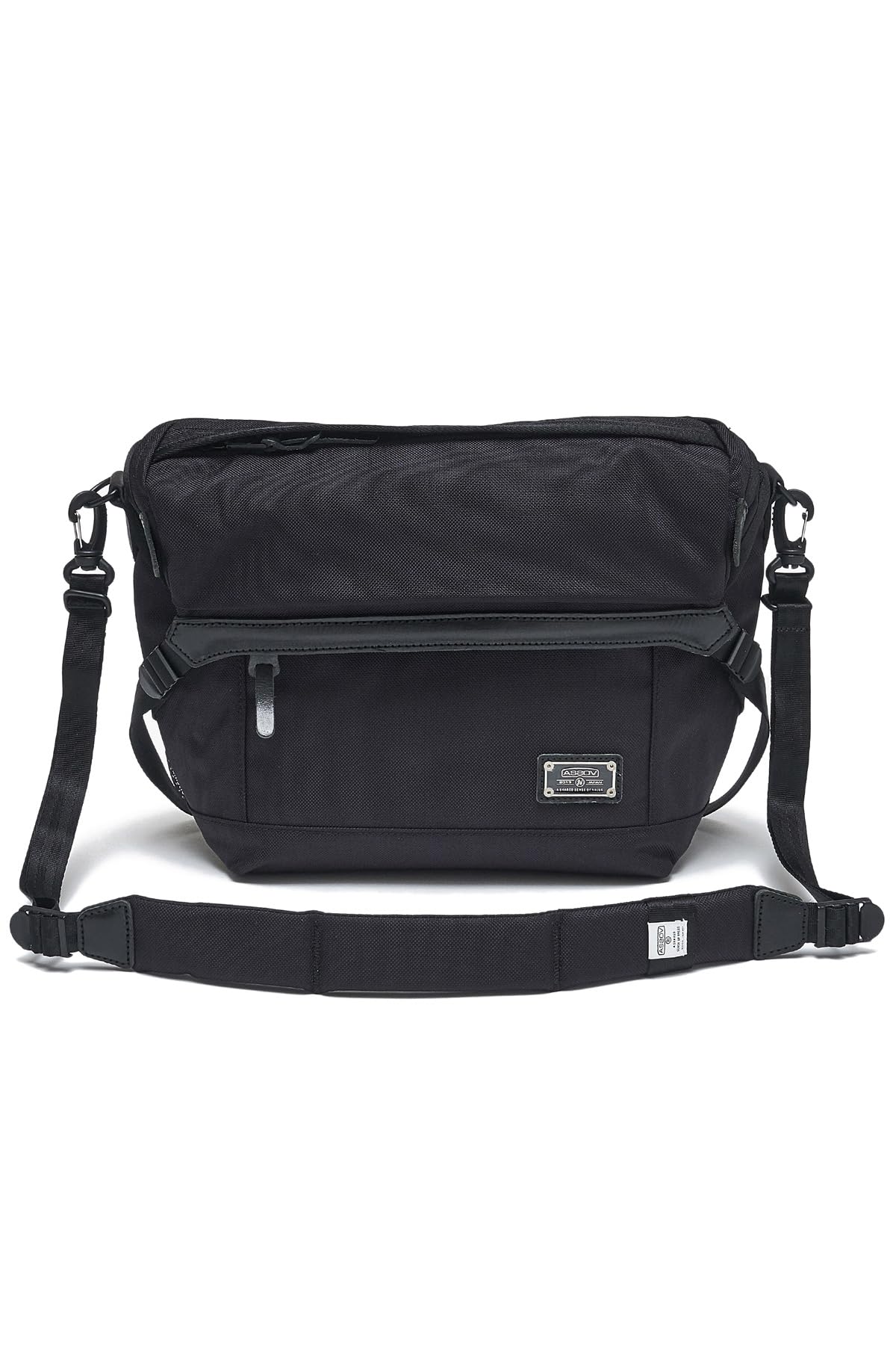 Сумка-мессенджер ASSOB из баллистического нейлона, Черная, ASV-61327-BK