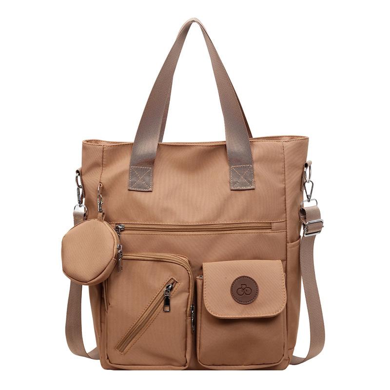 Crossbody Handbag Women's Multi-Pocket Tote Bag Lightweight Capacity Commuter Shoulder Bag