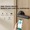 Smart Handle Door Lock Fingerprint Bluetooth APP Control Auto Lock Home & Office Security Electronic Anti-theft Lock