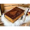 Handmade Christmas Leather Journal – Vintage Embossed Writing Diary