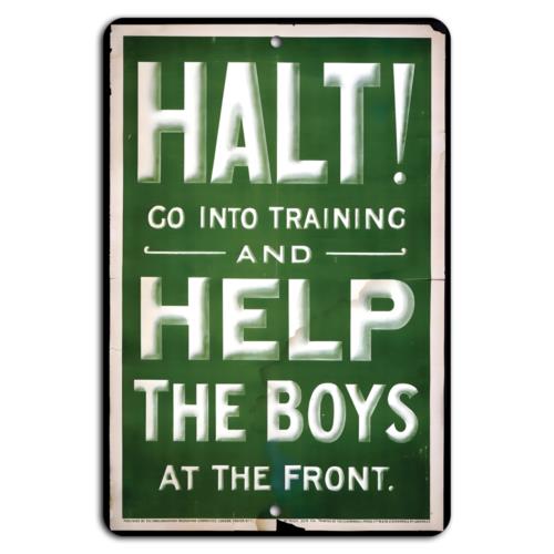 Join the Cause Train to Support the TroopsAluminumtin sign 20x30cm（7.8x11.8inch）