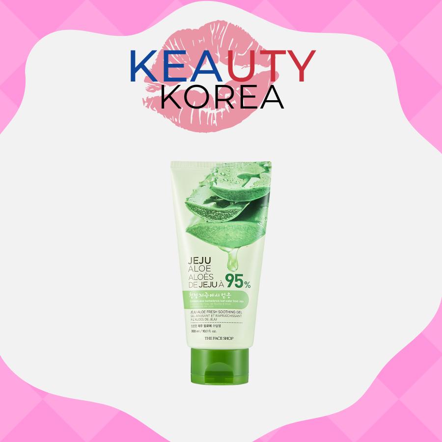 The Face Shop Fresh Jeju Aloe Soothing Gel Tube 300mL