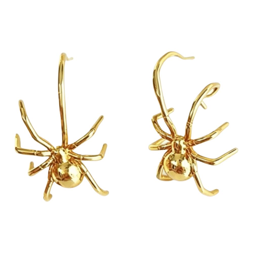 Vintage Spider Earrings Creative Ladies' Jewelry Versatile Drop Earrings  Casual