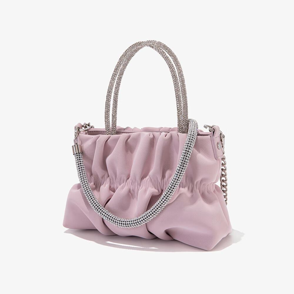 Folded Cloud Bag Chain Bag Crossbody Bag Superior Sense Women's Shoulder Bag Length 21cm Wide 7cm High 13.5cm