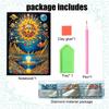 50-Page A5 Crystal Notepad Sketchbook Rhinestone Art Painting Notebook Kit Diamond Painting Notebook Set Holiday Birthday Gift