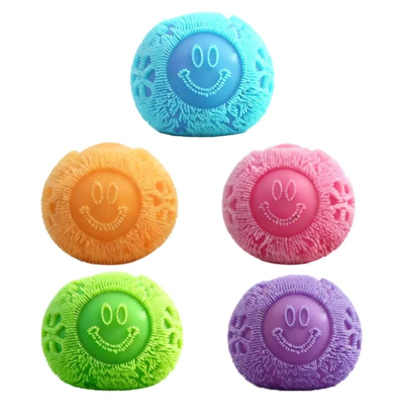 Fuzz Ball Series Desktop Ornament Stress Relief Toys Suitable For People Under Pressure Fun Soft Stress Ball