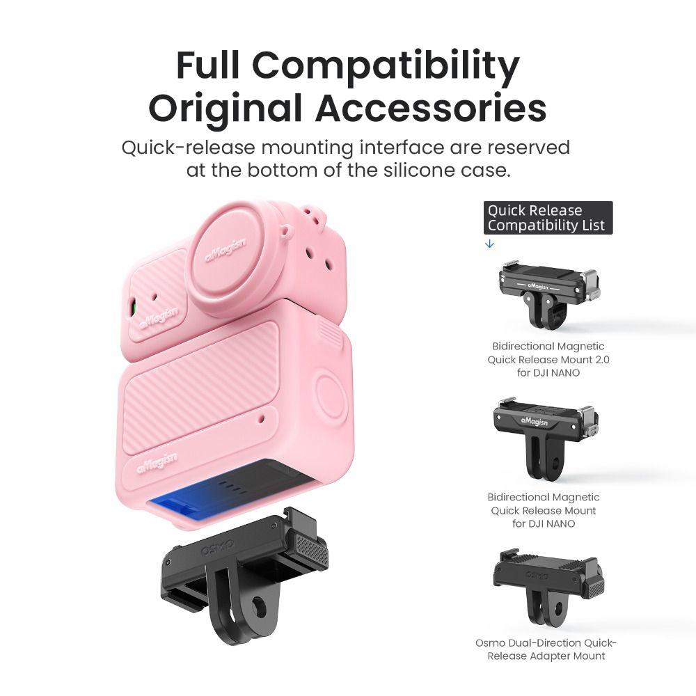 Scratch-proof Camera Protector Lens Cap for DJI Osmo Nano Action Camera Accessories