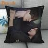 Custom Lee Dong Wook KPOP Pillowcase  Wedding Decorative Cotton Linen Pillow Case For Home Pillow Cover 45X45cm One Side
