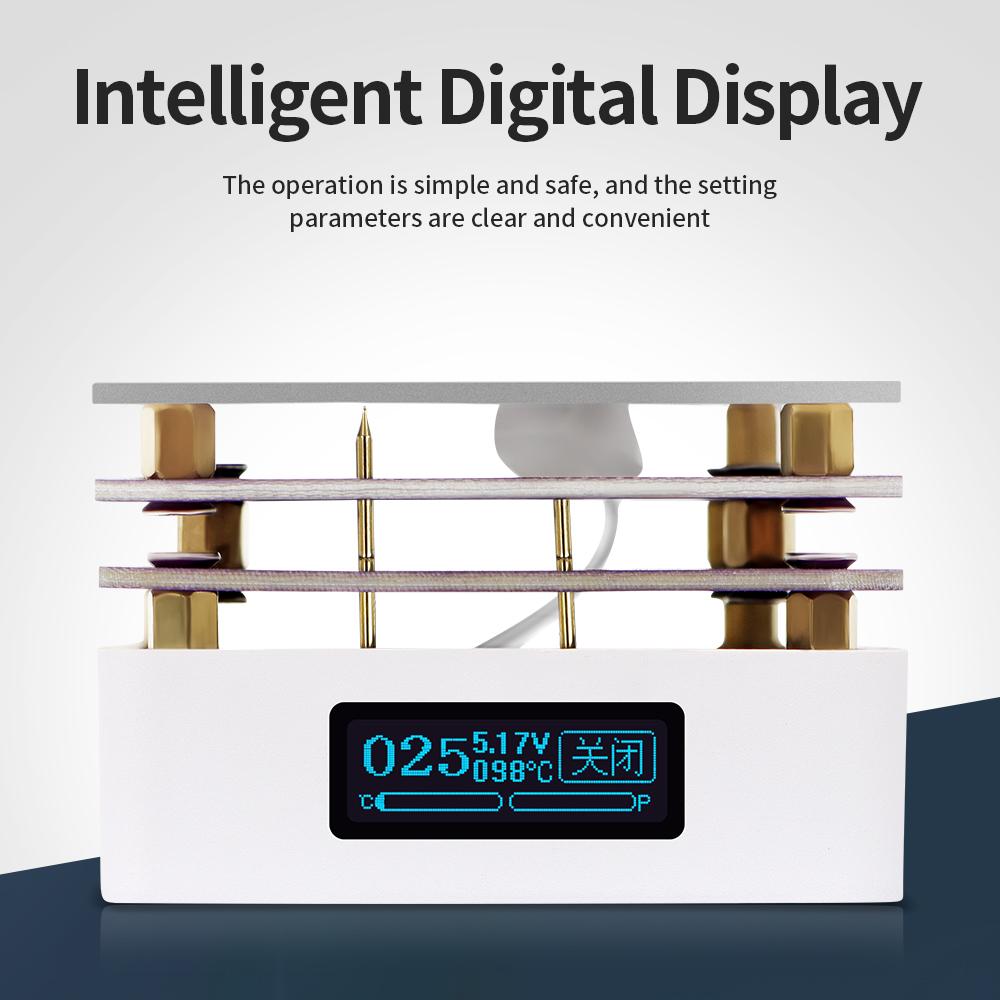 ZFX-G3061 Mini Constant Temperature Heating Table 20V 65W Digital Display Thermostat Soldering Repairing Preheating Platform