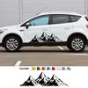 Autoaufkleber Karosserie Seite Berg Dekoration Aufkleber für Mercedes VW Kia Renault Hyundai Skoda Dacia