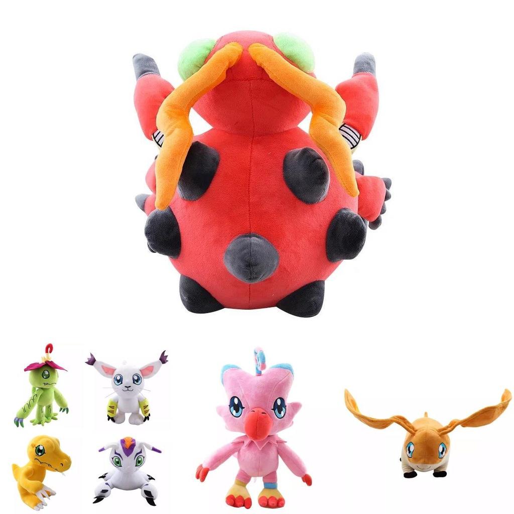 Agumon Tailmon Digimon Pluszowa Zabawka z Miękkim Wypychaniem**