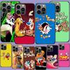 Anime Ren and S-stimpy Phone Case For Iphone 17 Air 15 Pro 14 Plus 16 Pro Max 17E 16E 12 13 Mini 11 Cover Cute Fundas