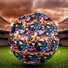 Demon Slayer Druck Größe 5 Fußball, Standard-Matchball für Sportspiele und Teamtraining, Ideales Geschenk für Fußballfans