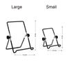 Portable Metal Tablet Stand Mount Foldable Desk Flexible Phone Stand for iPad iPhone Samsung Xiaomi Universal Work Home Travel