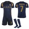 2024-25 Rijád Victory Venkovní č.. 7 C Ronaldo 10 Mane Fotbalový Sportovní Set Dres Saúdské United