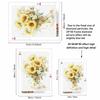 Sunflower Full Round Drill Diamond Painting Kit DIY Sparkle Art Canvas for Adults Relaxing Craft and Home Decoration Gift Idea Set