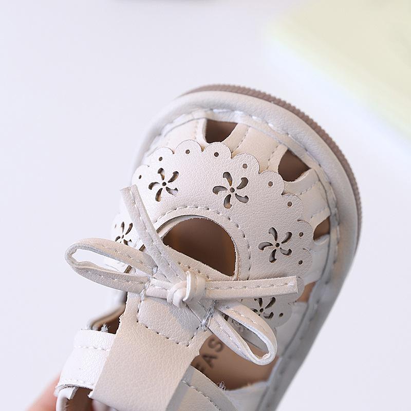 Baby Girl Bag Head Sandals Summer Called Shoes 0-1-2 Years Old Soft Sole Cute Baby Shoes Children Princess Shoes