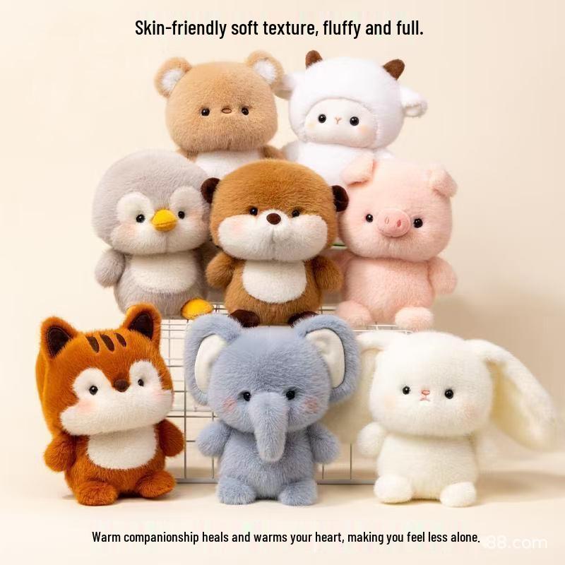 Internet Celebrity Doll: Plush Desk Companion for Kids Otter Companion