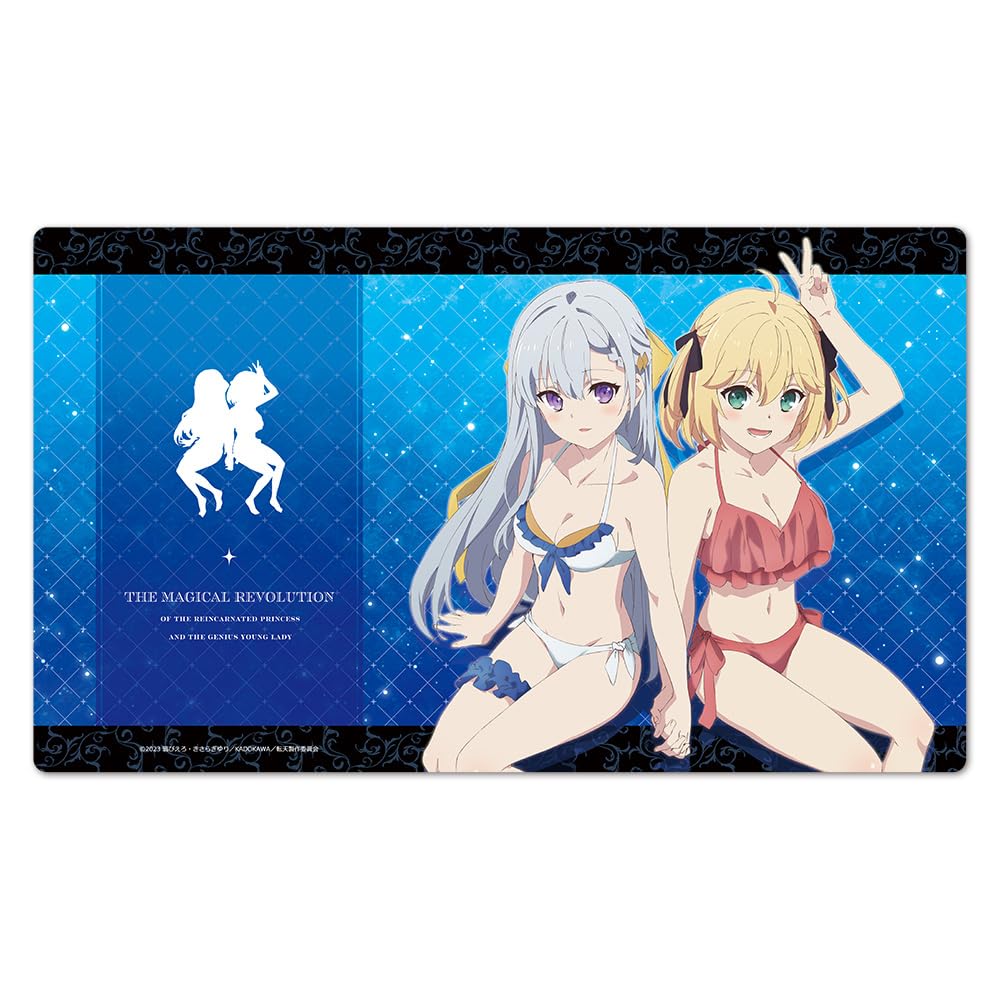 

The Magic Revolution of the Reincarnated Princess and the Genius Lady Character Rubber Mat B [Anisesphere & Euphilia Swimsuit ver.]