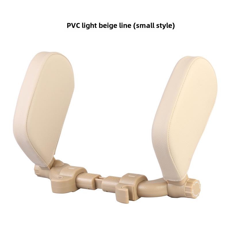 Car Travel Headrest Pillow for Side Sleeping & Cervical Support