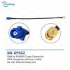 For VW Benz Ford KIA Hyundai Car Android Head Unit GPS Tracking Navigation Antenna Adapter SMA To FAKRA C Type Cable Connector