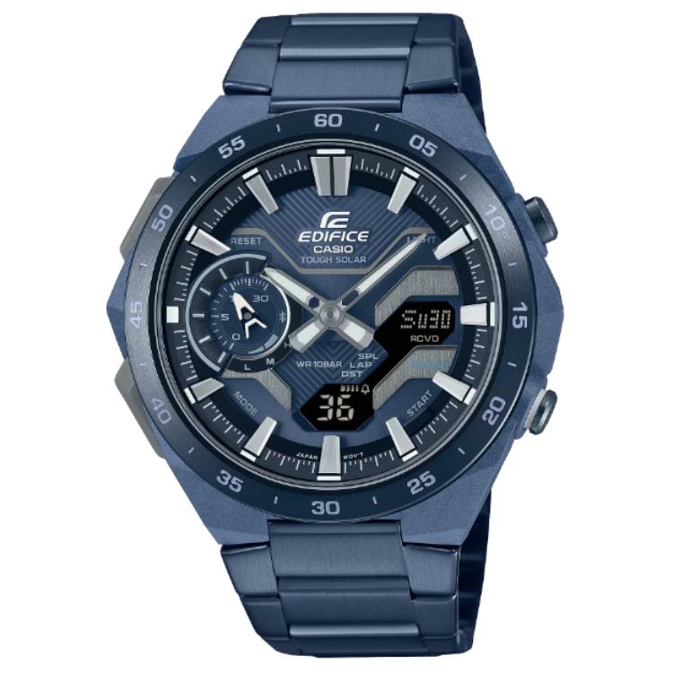 CASIO Edifice ECB 2200CB 2A ECB-2200CB-2A Blue Dial