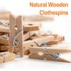 Neu! 100pc Natürliche Holz Wäscheklammern Multi-funktionale Reusable Mini Clips Wäscheklammern Mit 10m Jute