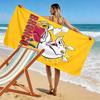 Broncos Pride 2D Flat Print Beach Towel, Large Soft Quick Dry Towel for Beach Camping SwimmingXSTJ0915040