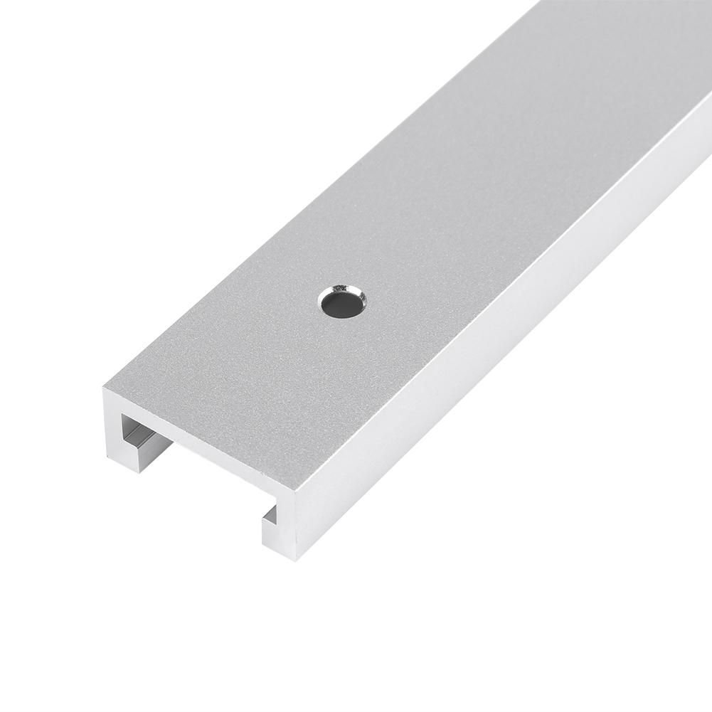 Aluminum Alloy T Track T slot Track for Woodworking Workbench Machines(400mm)