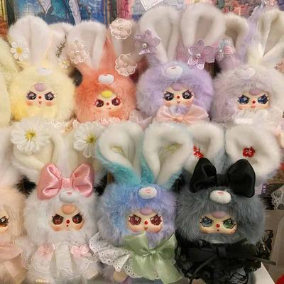 Three Baby Flower Fairy Series Trendy Toy Ornament Bow Decoration Cute Doll Backpack Pendant Surprise Gift For Kids Adults Children's Birthday Gift