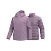 Women's 3-in-1 Hooded Outdoor Down Jacket
