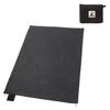CAPTAIN STAG Picnic Pocket Picnic Sheet with Retractable (CAPTAIN STAG) Sheet, Pegs, Large, Black, UB-3089