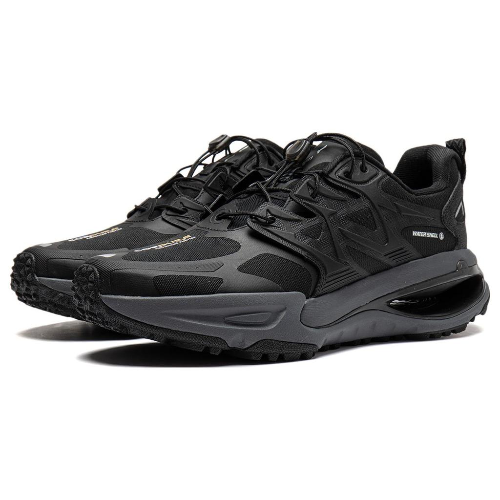 New LiNing Yijie Cushioning Anti Slip And Wear Resistant Low Top Running Shoes Men's Black ARNT005-1