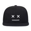Children Emoji Embroidery Baseball Hat Street Fashion Boys and Girls Hats Outdoor Leisure Flat Top Cap Snapback Caps
