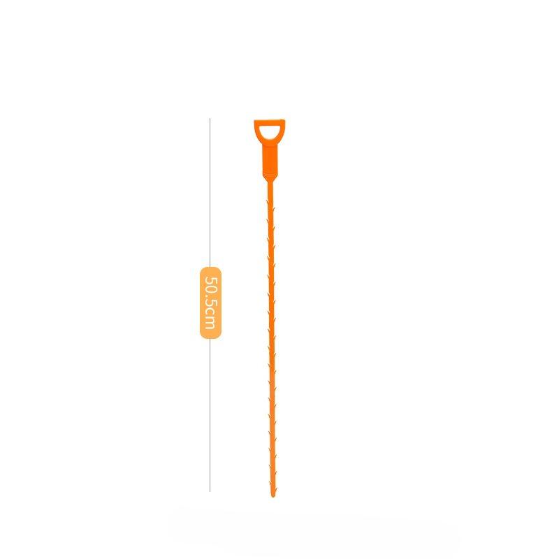 Household Kitchen Toilet Pipe Sink Hair Clog Remover Manual Drain Auger Tool Effective Sewer Unblocker for Bathroom Pipeline
