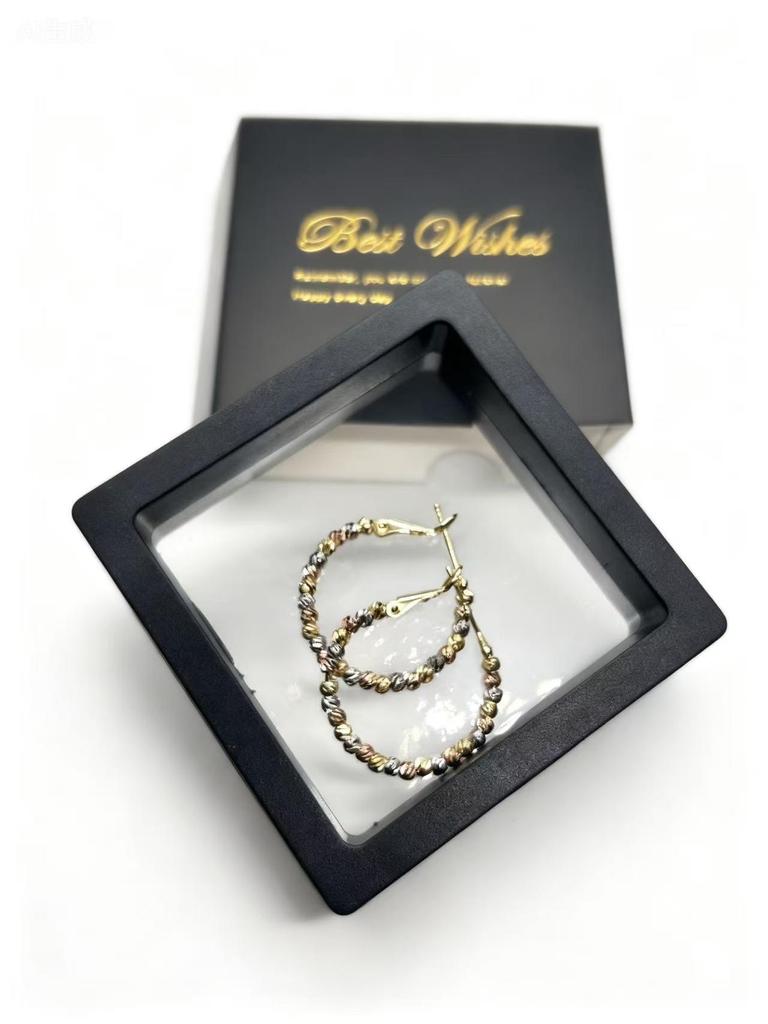 Elegante Retro-Gold-Creolen für Damen - Groß, Übertrieben, Hochwertiger Europäisch-Amerikanischer Stil