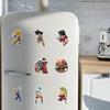 Dragon Ball & One Piece Waterproof Graffiti Stickers - 50/100 Pack for Phone, Fridge, Luggage, Notebook & Journal Decoration