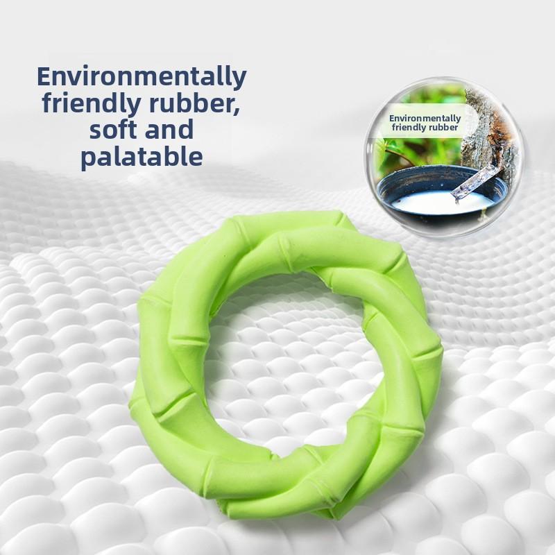 New Dog Teething and Chewing Toys, Simple and Clean Teeth Medium-sized Dog Toys, Leaky Ball Rubber Toys