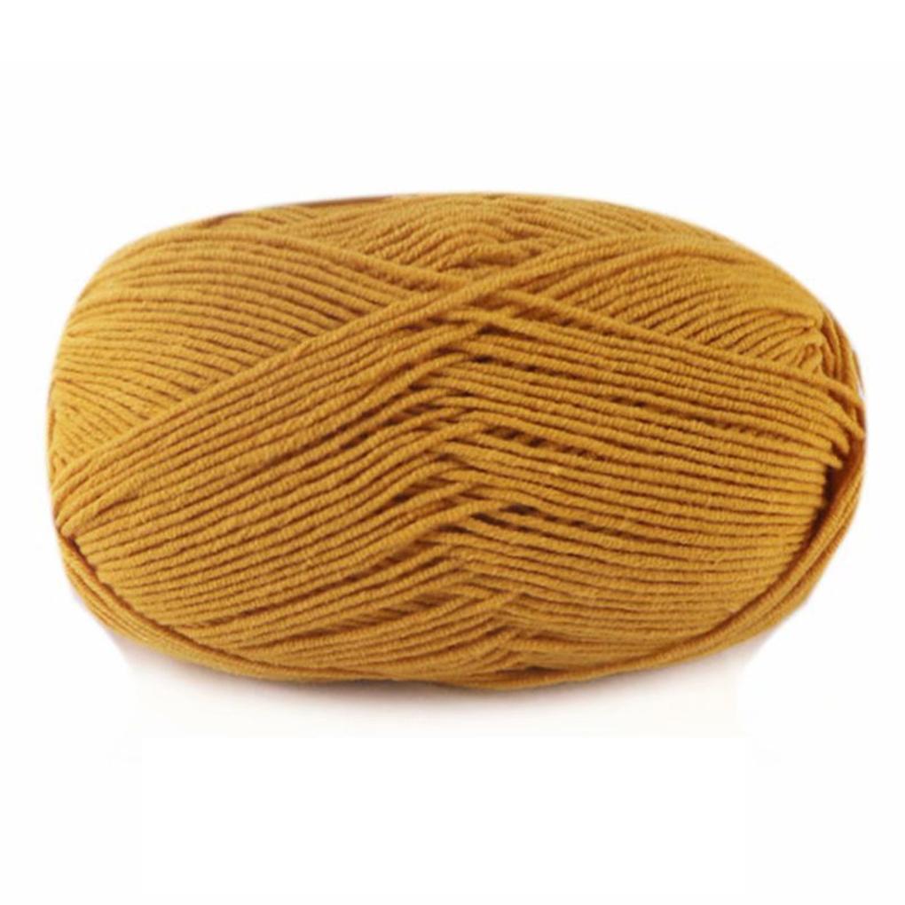 Crochet Yarn Sweater Scarf Gloves Toys Bundle Crafts Gifts Threads Durable Skeins Set Arts 4-Ply for Knitters Beginners Parties